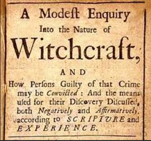 Rumors about "Witchcraft" begin.