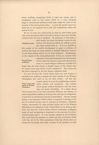 Roosevelt Corollary to the Monroe Doctrine