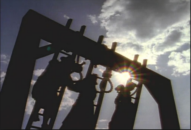 Nine more accused witches are sentenced to hang.