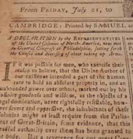 Congress declare war with Britain