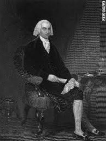 President Madison takes office