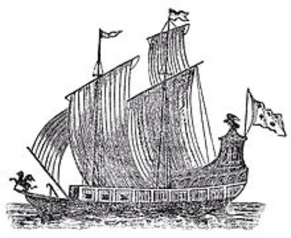 First sailing ship to travel the upper Great Lakes - Le Griffon