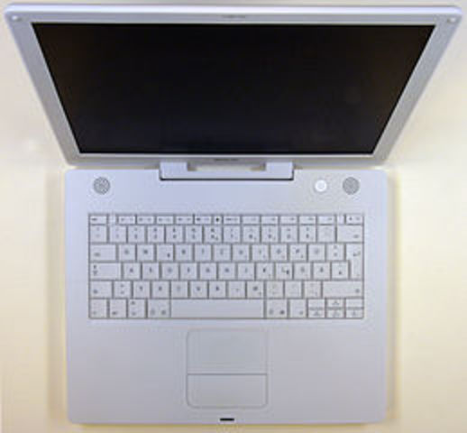 The white iBook comes out.