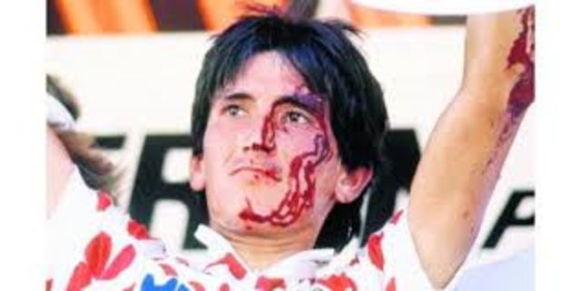 Luis Herrera en el Tour de Francia