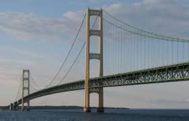 The Mackinac Bridge Opens