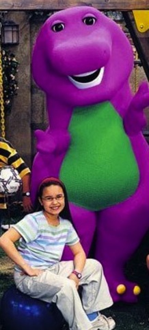 Demi Lovato en Barney