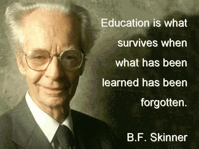 B.F. Skinner