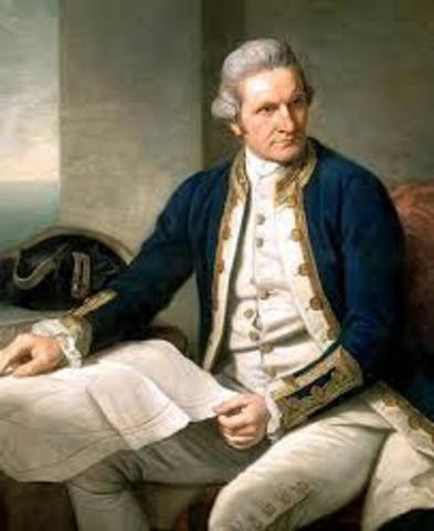 captian cook discovers austraila