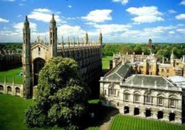 Surgimiento de la Universidad de Cambridge