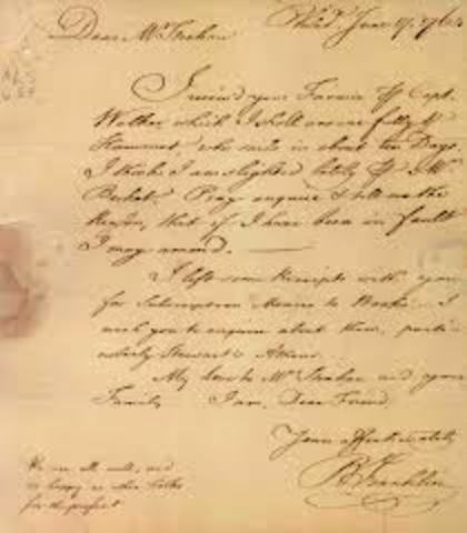 Benjamin Franklins Letter