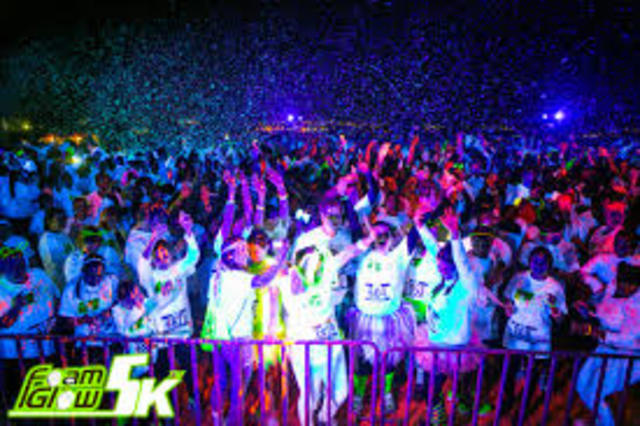 5k Foam Glow Run