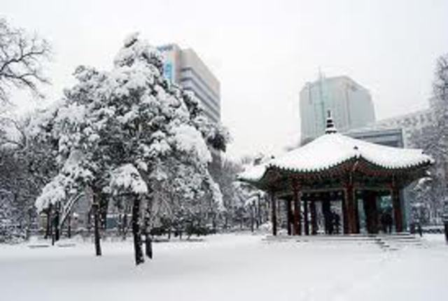 Winter in Korea