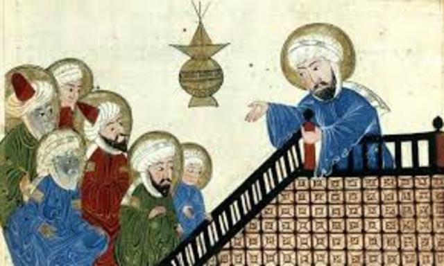 Muhammad began preaching in Mecca