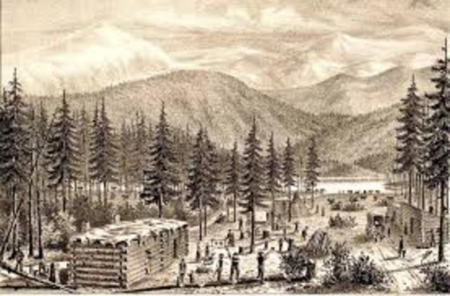 The donner party left