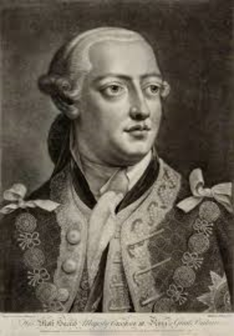 King George III takes power