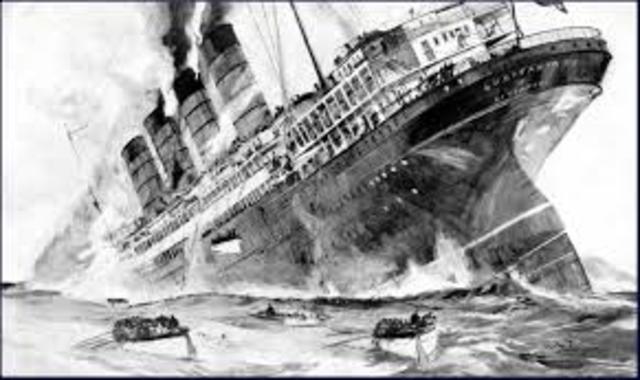 sinking of the lusitania
