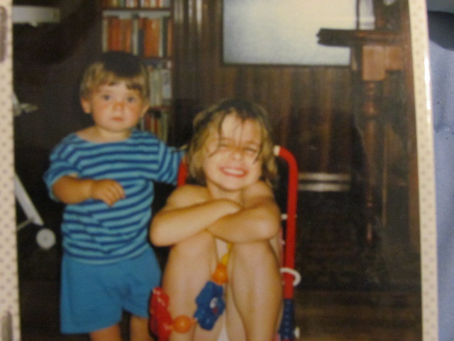 Bienvenido al mundo, hermanito.