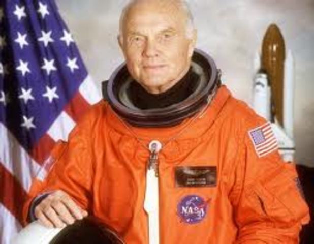 John Glenn goes to Space Again