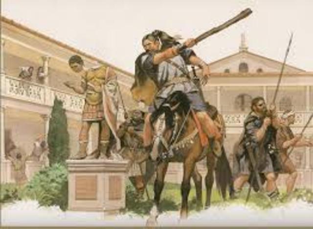 CAIDA DEL IMPERIO ROMANO AÑO 476 INICIO EDAD MEDIA