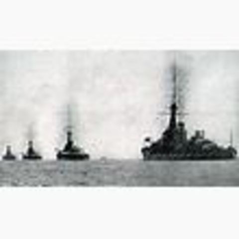 Britian Blockades American ports