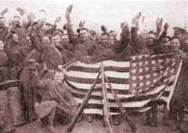 American Expeditionary Forces had full strength.