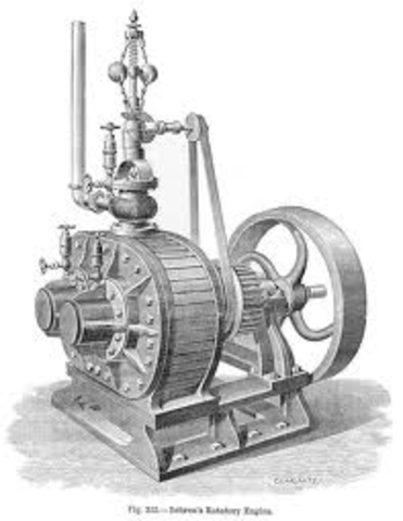 the first rotary steam engine