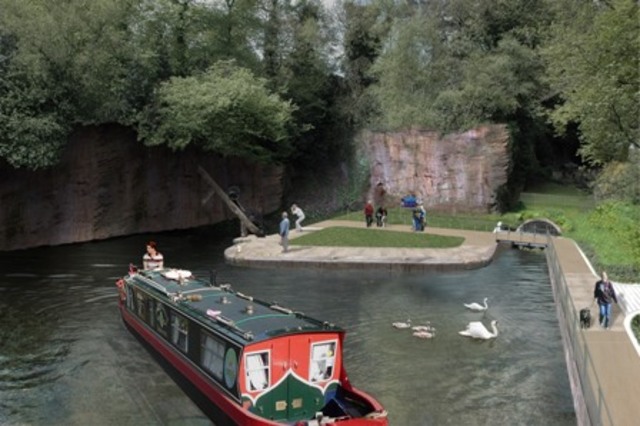 Britan's first naval was opened