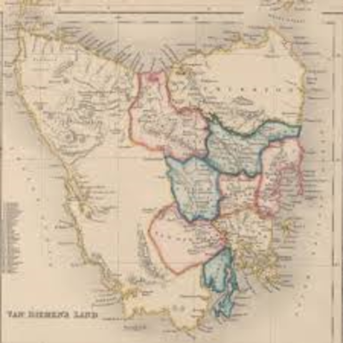 Tasmania Established as a British Colony