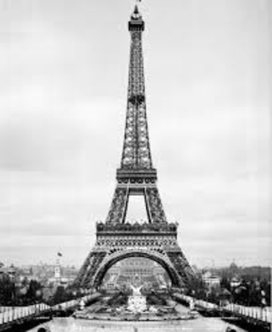When the Eiffel Tower was finished