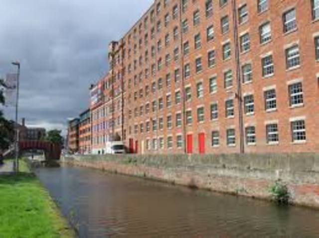 The first cotton spinning factory was opened