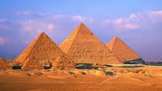 The Great Pyramids-built in 2560BC