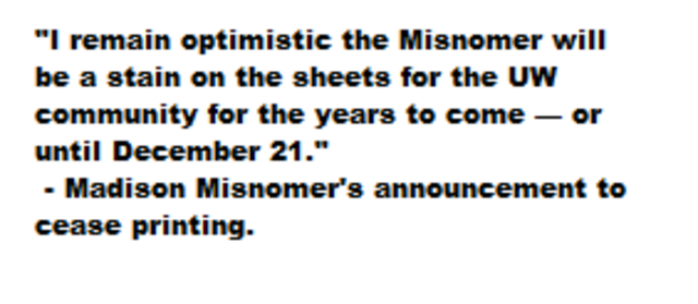 Misnomer stops physical printing.