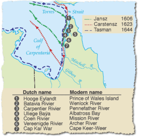 Dutch Sail to Australia