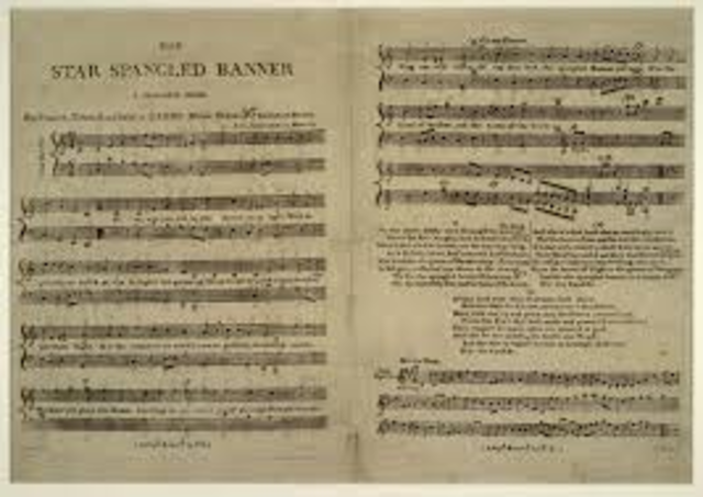Writing of the Star Spangled Banner