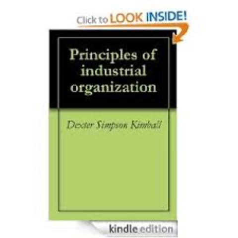 Principles of Industrial Organization