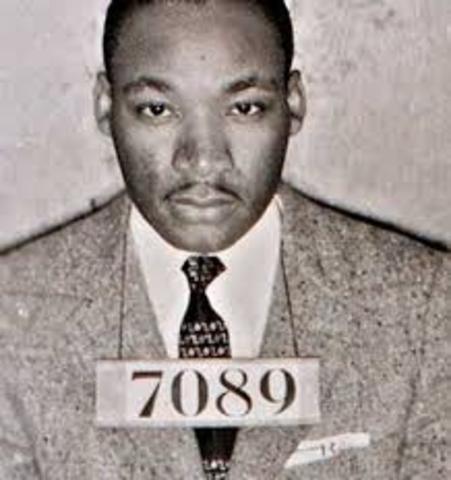 MLK Arrested and Jailed