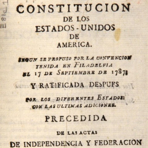 La Constitución de Estados Unidos de América