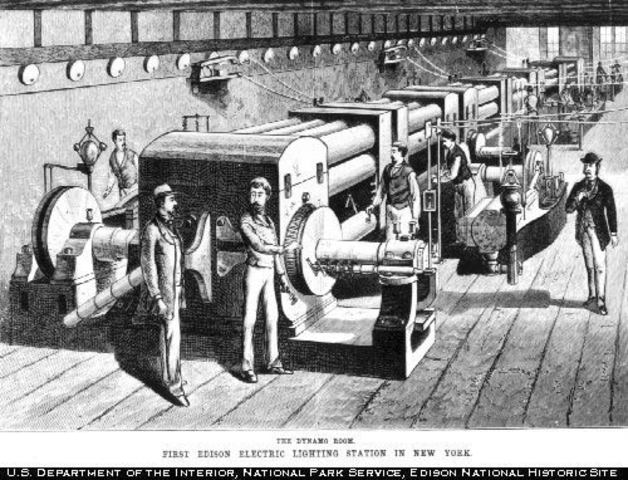 Opening of Pearls Street power station