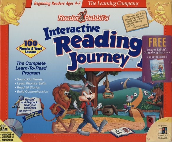 Reading Rabbit- Computer Game