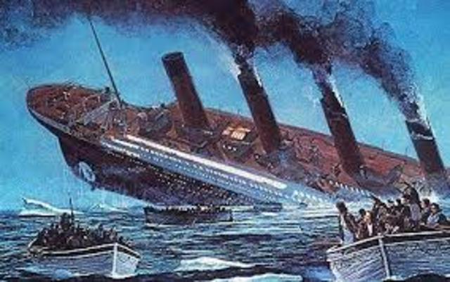 Titanic sank