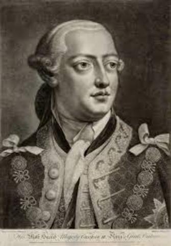 King George III takes Power