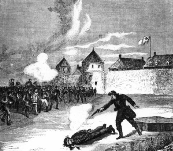 Execution of Louis Riel
