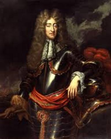 James ii takes over