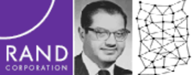 Paul Baran de RAND trabaja en redes de “conmutación depaquetes”