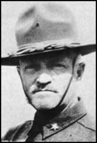 John Pershing given command of AEF