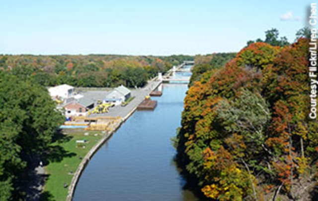 Erie Canal Being Finsed