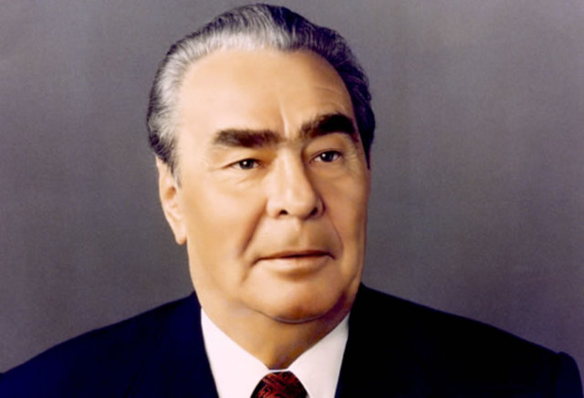 Brezhnev dies