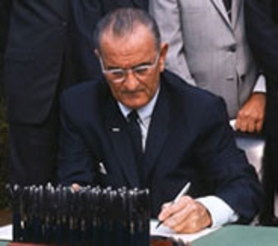 the publicaton of the Civil Rights Act of 1964