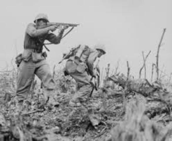 The battle of Gallipoli