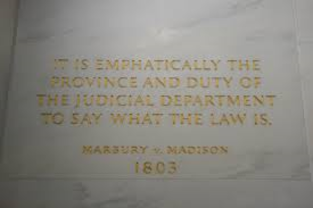 Marbury v Madison